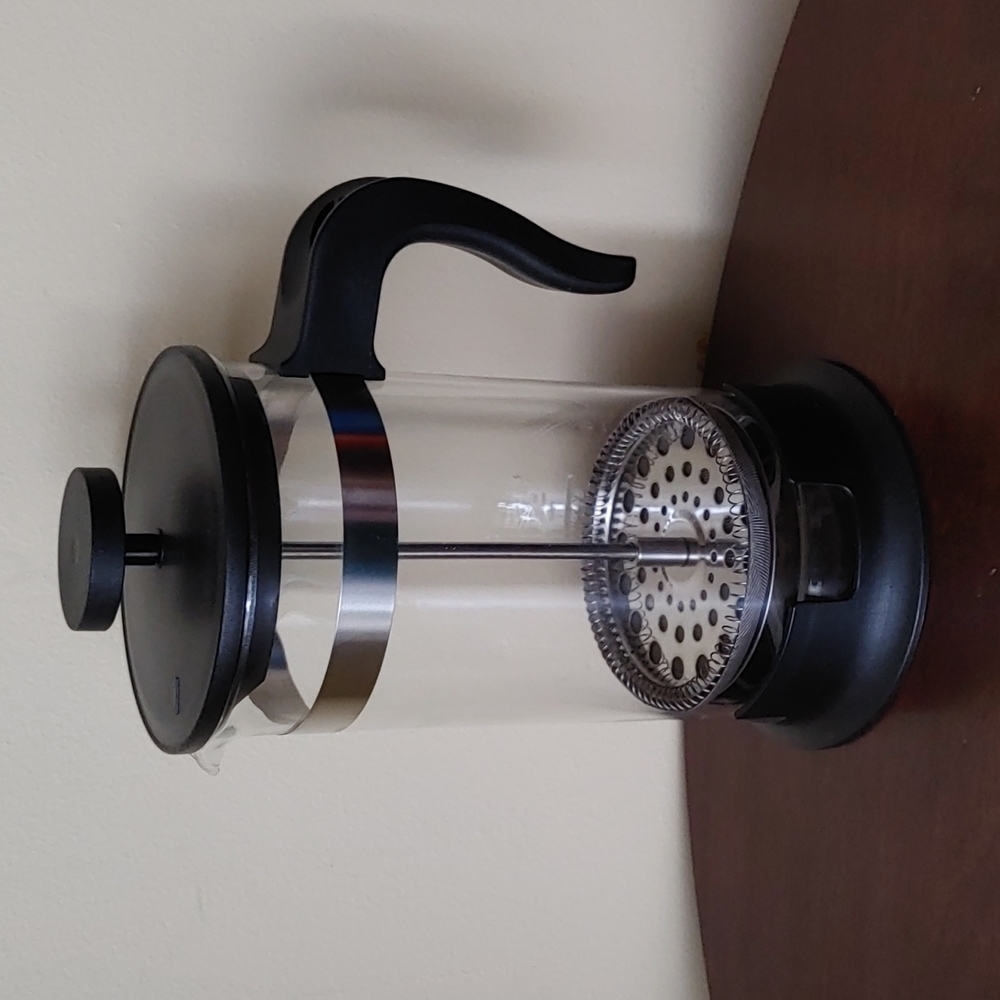 IKEA 4 Cups Glass French Press Coffee Maker Like New